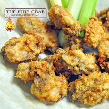 Deep Fried Oysters Battered Yummy Fresh Shucked Appetizer Cajun Orange County OC Fire Crab